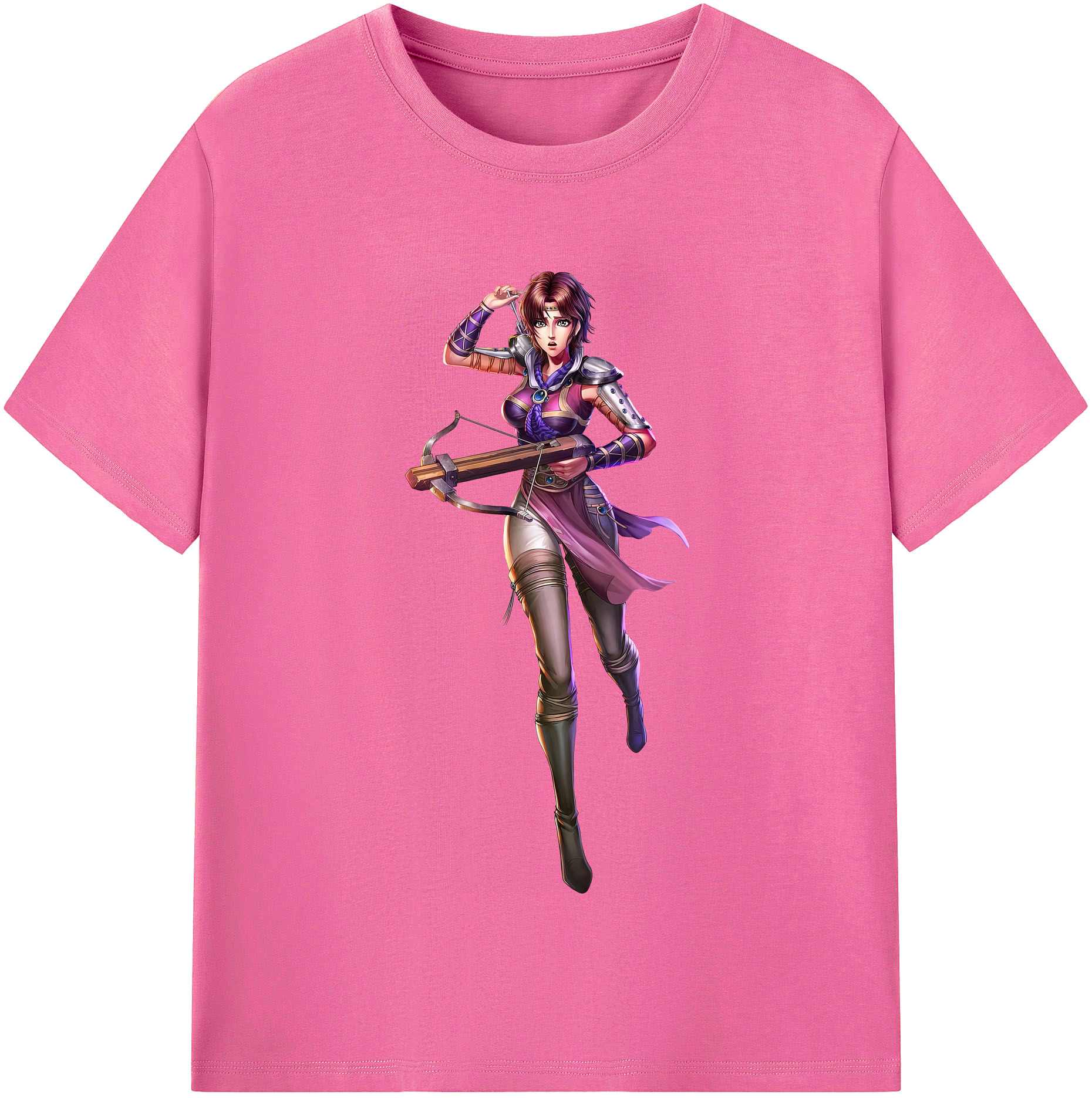 （画像用） 北斗の拳 Fist of the North Star レディースカジュアルプリントTシャツ（綿100％）